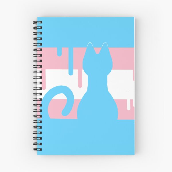 Item preview, Transgender cat pride flag designed and sold by Gabrielle Sanders.