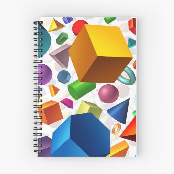 Item preview, Colorful Geometric Shapes pattern designed and sold by TheCatmeow2000.