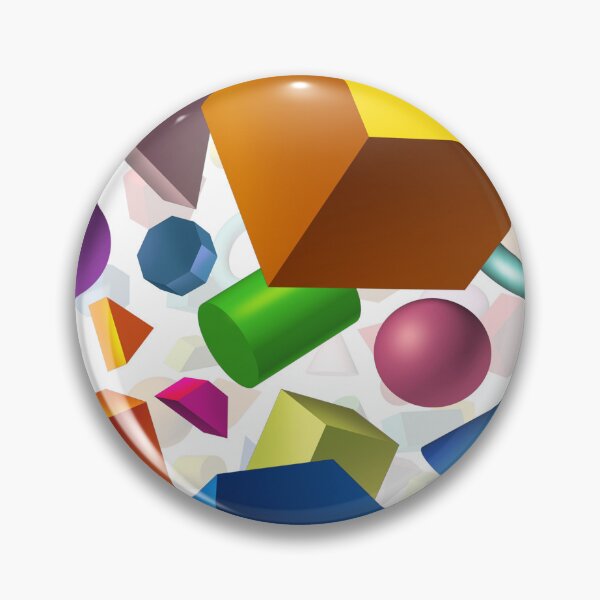 Item preview, Colorful Geometric Shapes pattern designed and sold by TheCatmeow2000.