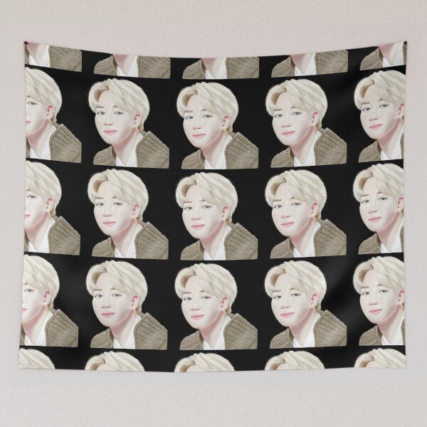 Item preview, BTS Jimin Illustration designed and sold by BaggyYogaPants.