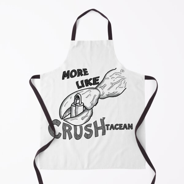 Item preview, B& W More like CRUSHtacean - digital art - word play - crustacean / lobster claw designed and sold by Dopamine Dumpster.