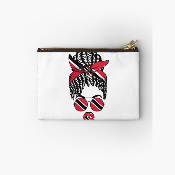 Item preview, All Trinidad Flag Sunglasses Mama Pretty Face Messy Bun Locs designed and sold by LocFestNYC.