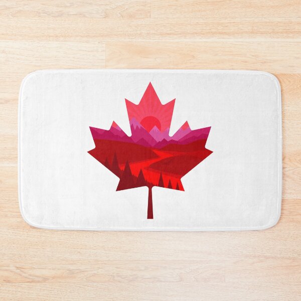 Item preview, Oh Canada - Great Outdoors Beautiful Sunset Maple Leaf designed and sold by thedesigngarden.