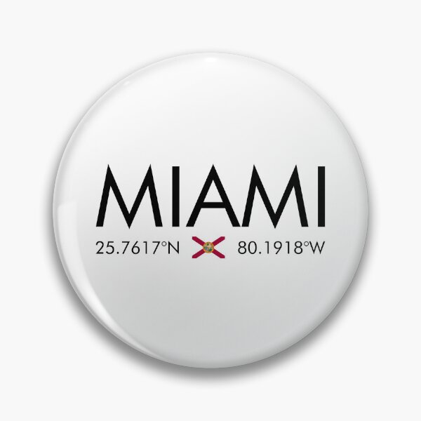 Item preview, United States - Miami City Coordinates designed and sold by n0madd.