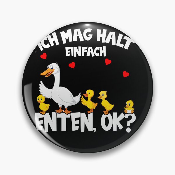 Artikelvorschau, Ente Ich Mag Halt einfach Enten Ok entworfen und verkauft von sbachstroem.