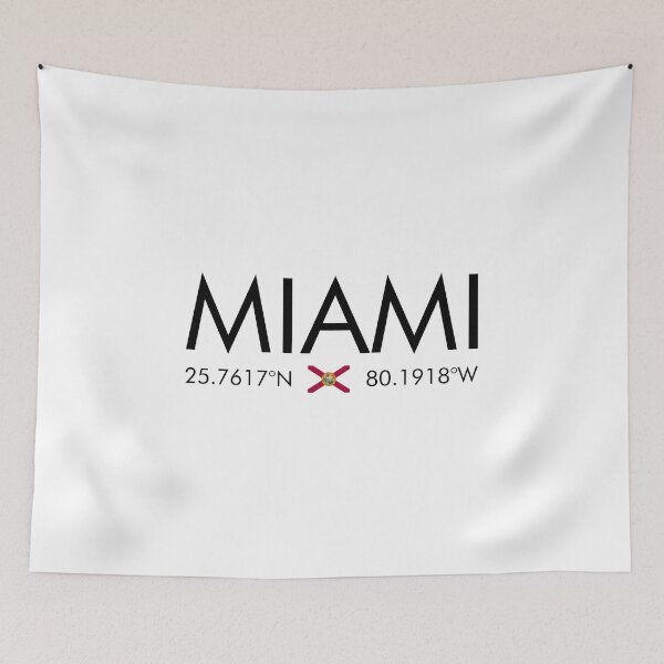 Item preview, United States - Miami City Coordinates designed and sold by n0madd.