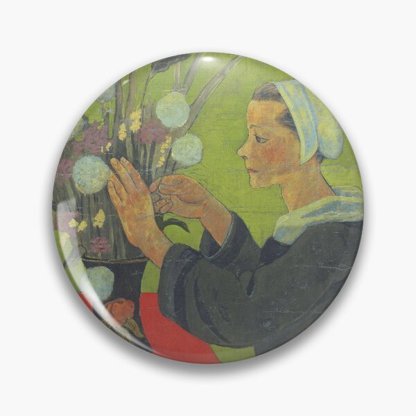 Item preview, Paul Serusier  Bretonne au bouquet (Huelgoat) designed and sold by TeeARTHY.