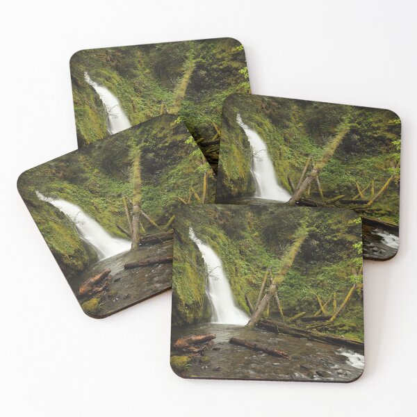 Item preview, Portrait of Hemlock falls during the spring of 2022 designed and sold by jklune.