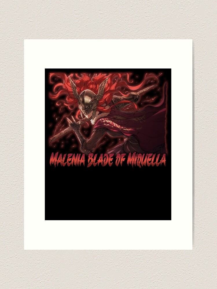 Elden Ring Malenia Blade of Miquella FanArt, For Gamers Art Board Print  for Sale by Hunter-Wolfman