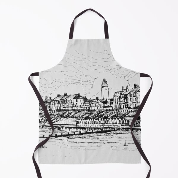Item preview, Southwold Beach Ink Sketch designed and sold by Tom Crittenden.