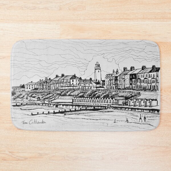 Item preview, Southwold Beach Ink Sketch designed and sold by Tom Crittenden.
