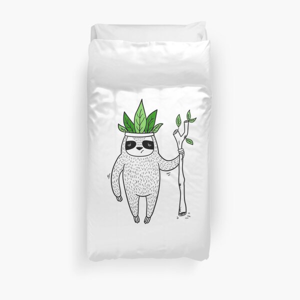 King of Sloth Duvet Cover