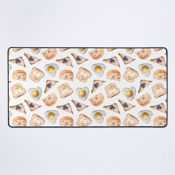 Item preview, Watercolor scrambled eggs, sandwich print summer illustration designed and sold by tiana-geo.