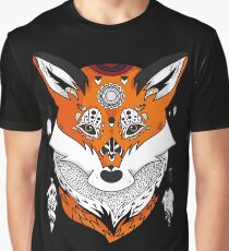 Fox Head Graphic T-Shirt