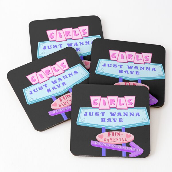 Item preview, GIRLS JUST WANNA HAVE (FUN)DAMENTAL HUMAN RIGHTS designed and sold by allisondw29.