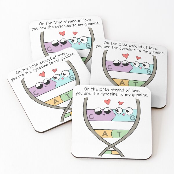 Item preview, DNA Strand of Love designed and sold by The Amoeba Sisters Official Merch Shop.