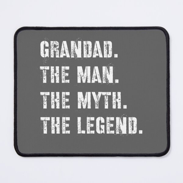 Item preview, Grandad The Man The Myth The Legend designed and sold by Raw Creative Prints.