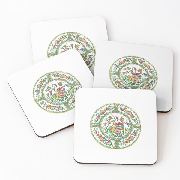 Item preview, Scenes of Famille Rose Watercolor Study designed and sold by Yunihadi.