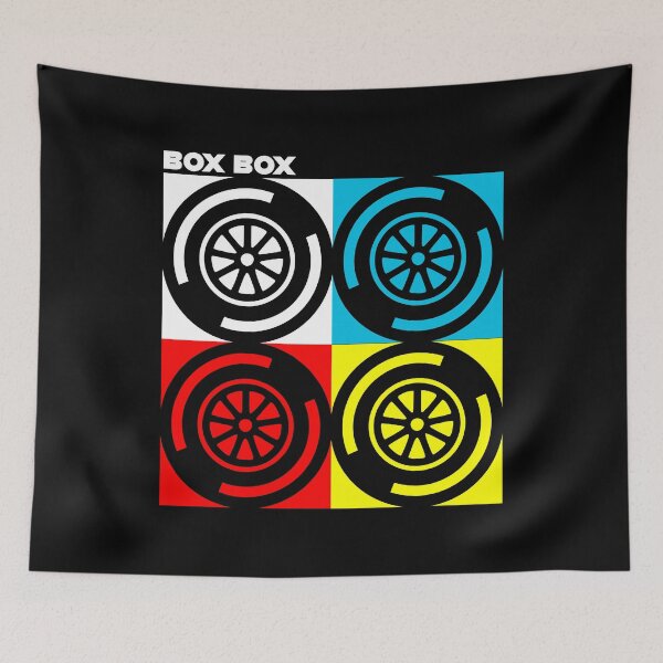 Item preview, "Box Box" F1 Tyre Compound Design designed and sold by David Speed Design.