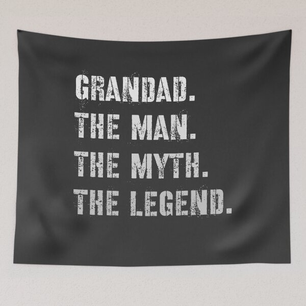 Item preview, Grandad The Man The Myth The Legend designed and sold by Raw Creative Prints.
