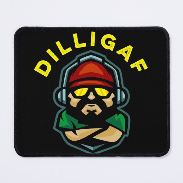 Item preview, DILLIGAF MAN (do I look Iike i give a f...) designed and sold by Tom O Gotchi.