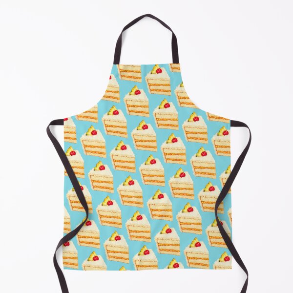 Item preview, Tropical Cake Pattern - Blue designed and sold by Kelly Gilleran.