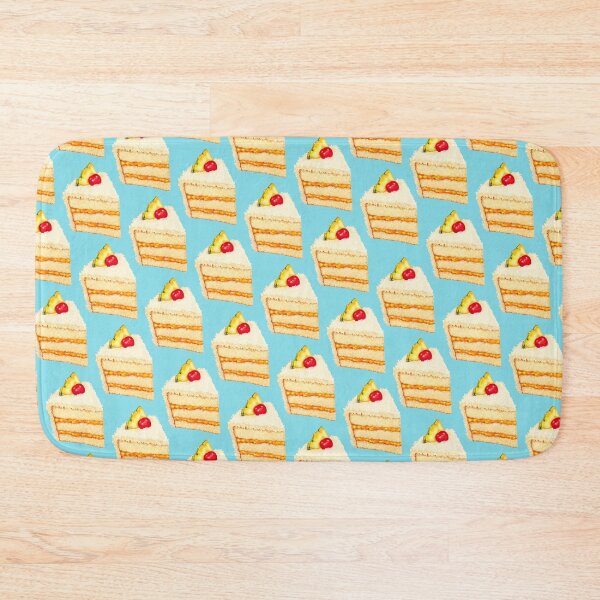 Item preview, Tropical Cake Pattern - Blue designed and sold by Kelly  Gilleran.