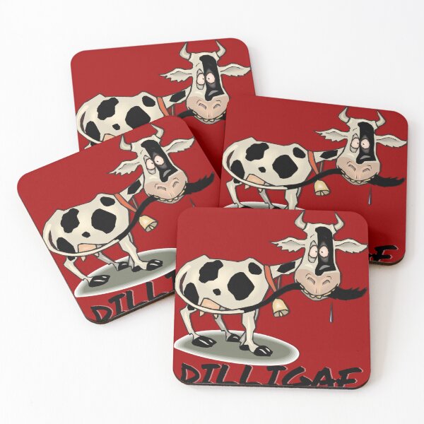 Item preview, DILLIGAF COW (do I look Iike i give a f...) designed and sold by Tom O Gotchi.