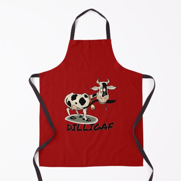 Item preview, DILLIGAF COW (do I look Iike i give a f...) designed and sold by Tom O Gotchi.