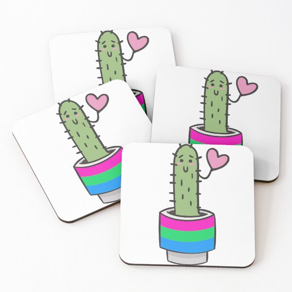 Item preview, Polysexual Pride Cactus designed and sold by NoahSalvatorArt.