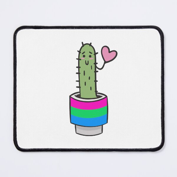 Item preview, Polysexual Pride Cactus designed and sold by NoahSalvatorArt.