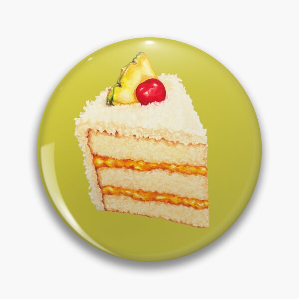 Item preview, Tropical Cake Pattern - Green designed and sold by Kelly  Gilleran.