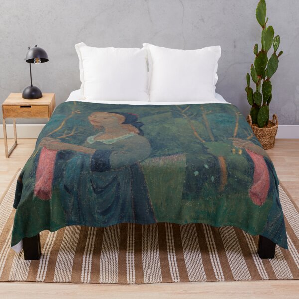 Item preview, Paul Serusier  Tricoteuse au bas rose  designed and sold by TeeARTHY.