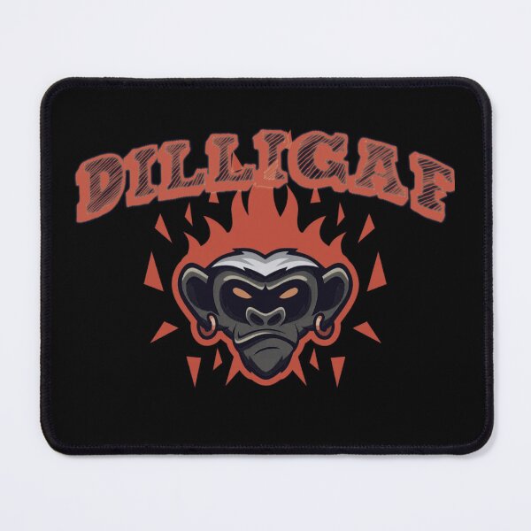 Item preview, DILLIGAF EVIL MONKEY (do I look Iike i give a f...) designed and sold by Tom O Gotchi.