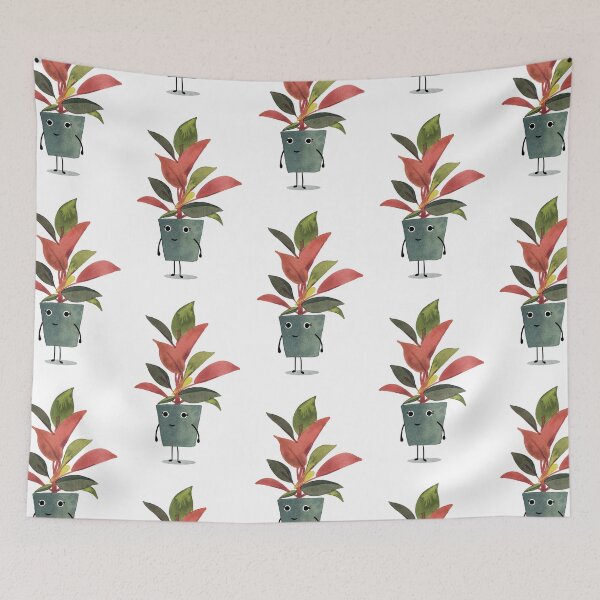 Item preview, Rubber Tree Plant Pal designed and sold by KatyClemmans.