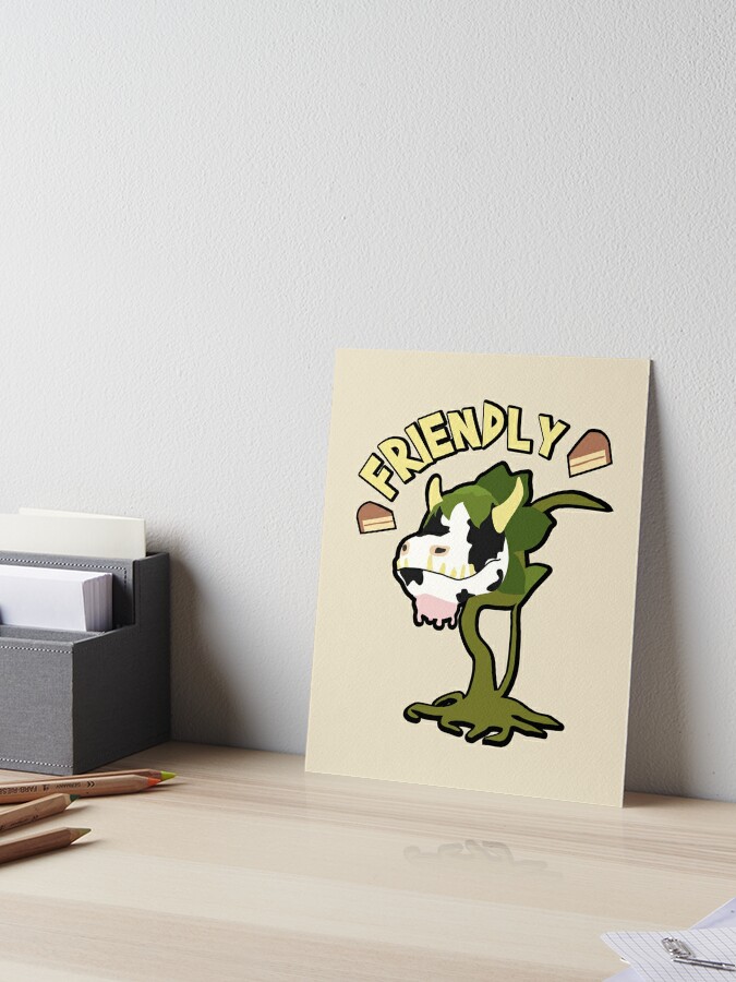 Cowplant Art Board Print for Sale by Bruna Esmanhotto