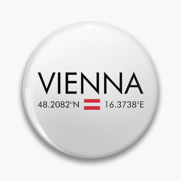Item preview, Austria - Vienna City Coordinates designed and sold by n0madd.