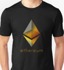 Corrupted Golden Ethereum Unisex T-Shirt