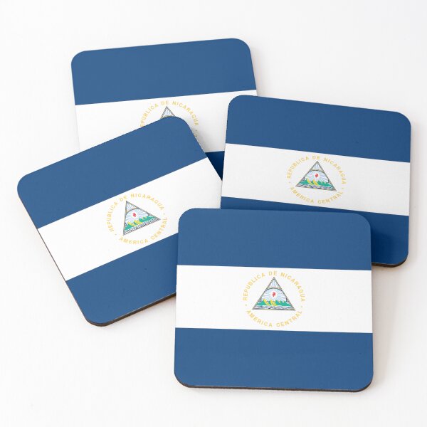 Item preview, Flag of Nicaragua designed and sold by Flags & Cie.