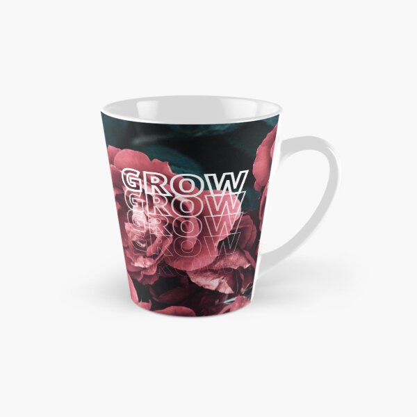 Item preview, GROW (above) - Romantic Aesthetic, Beautiful Pink Flowers, Floral Bouquet, Botanical Background designed and sold by AliceSLee.