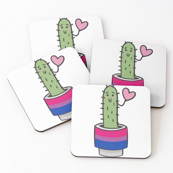 Item preview, Bisexual Pride Cactus designed and sold by NoahSalvatorArt.