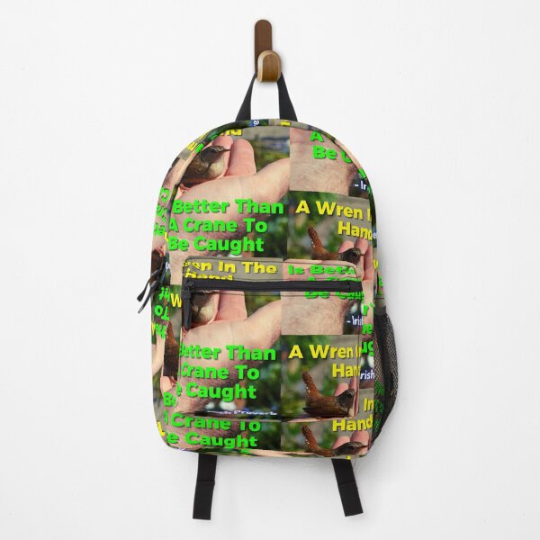 Item preview, Irish Proverb - A Wren In The Hand Is Better Than A Crane To Be Caught designed and sold by IrishProverbs.
