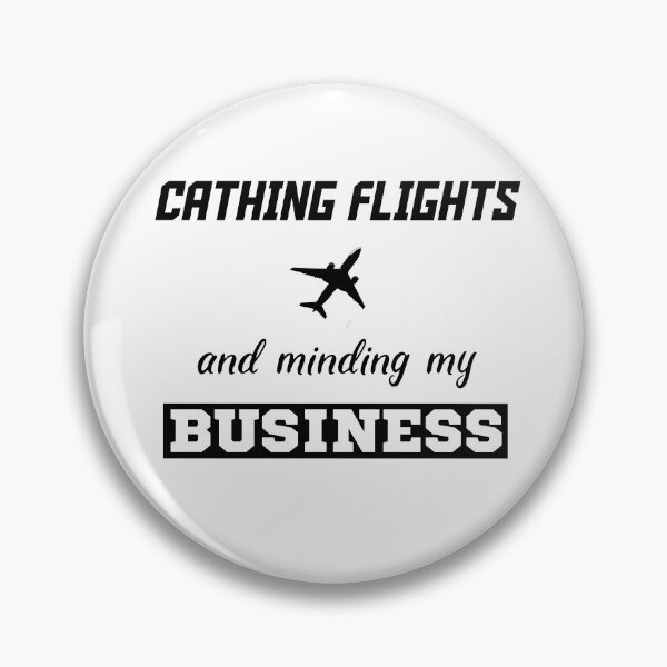Item preview, Catching flights and minding my business designed and sold by MrJArts.