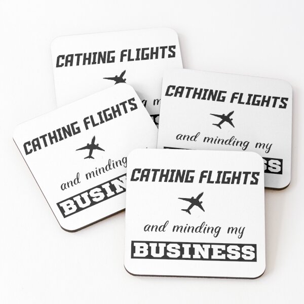 Item preview, Catching flights and minding my business designed and sold by MrJArts.