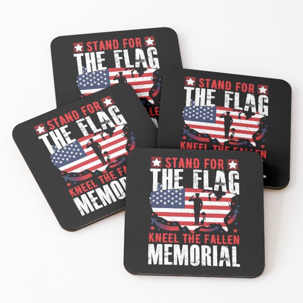 Item preview, Stand for the Flag Kneel The Fallen Memorial designed and sold by stryderdk.