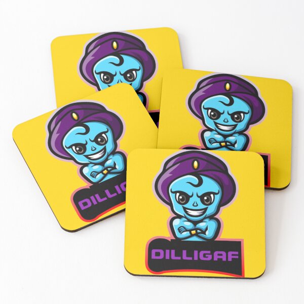 Item preview, DILLIGAF GENIE (do I look Iike i give a f...) designed and sold by Tom O Gotchi.