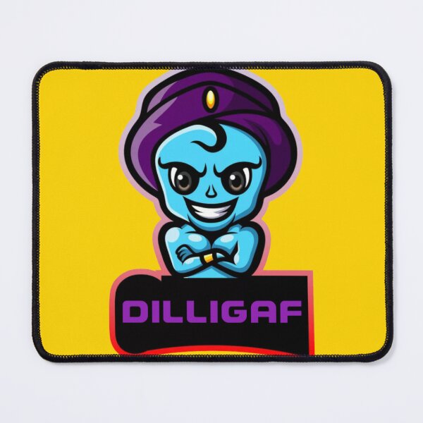 Item preview, DILLIGAF GENIE (do I look Iike i give a f...) designed and sold by Tom O Gotchi.