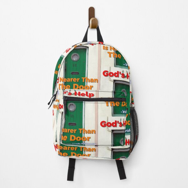 Item preview, Irish Proverb - God's Help Is Nearer Than The Door designed and sold by IrishProverbs.