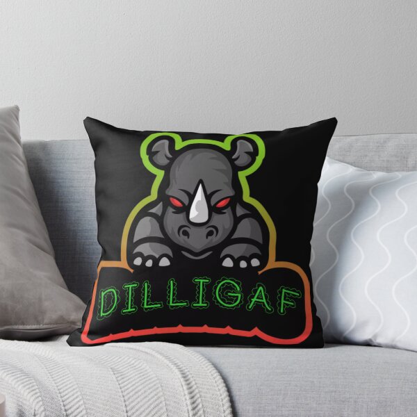 Item preview, DILLIGAF RHINO  (do I look Iike i give a f...) designed and sold by Tom O Gotchi.