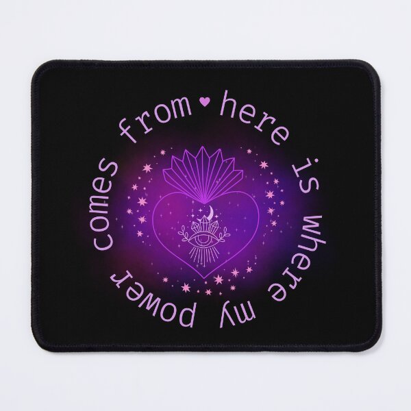 Item preview, My Sacred Heart Power iPhone Case designed and sold by MagicWolfStar.